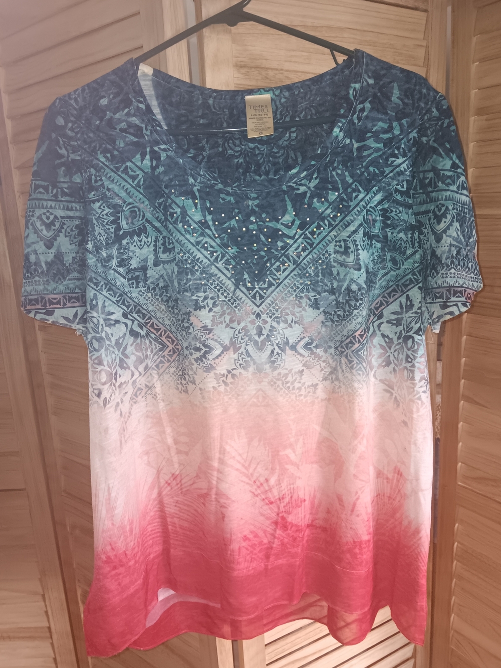 Sleeve Short Top L